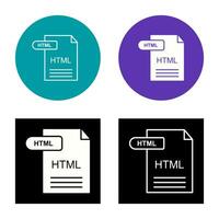 HTML Vector Icon