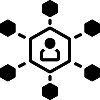 solid icon for attribute vector