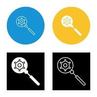 Unique Search Engine Optimizati Vector Icon