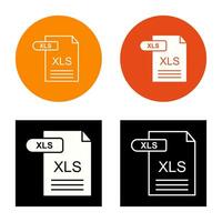 XLS Vector Icon