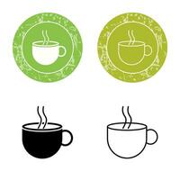 icono de vector de café caliente