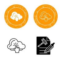 Cloud Computing Vector Icon