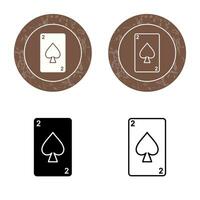 Spades Card Vector Icon