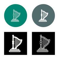 Harp Vector Icon