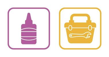 Glue and construction Icon vector