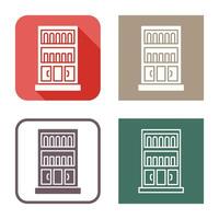 Book Shelf Vector Icon