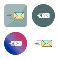 icono de vector de correo