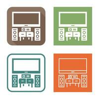 Home Theater Vector Icon