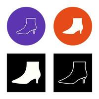 Boots with Heels Vector Icon