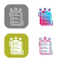 Project Features Vector Icon