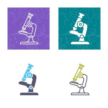 Microscope Vector Icon