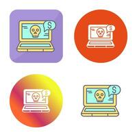 Online Fraud Vector Icon