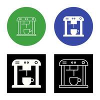 Unique Coffee Machine Vector Icon