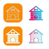 Dog House Vector Icon