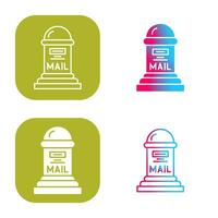 Mail Box Vector Icon