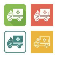 Ambulance Vector Icon