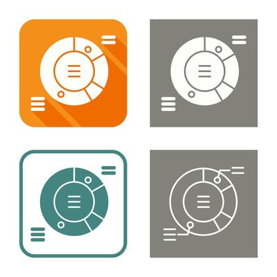 Pie Chart Vector Icon