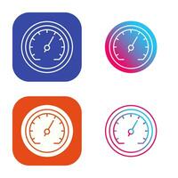 Speedometer Vector Icon