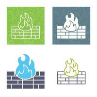 Firewall Vector Icon