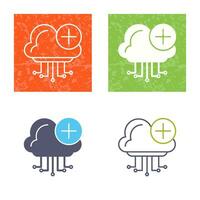 Cloud Computing Vector Icon