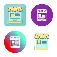 Mobile Shop Vector Icon