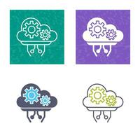 Cloud Computing Vector Icon