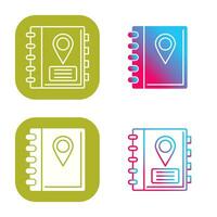 Address Book Vector Icon