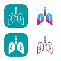 Lung Vector Icon