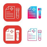 Blood Test Vector Icon