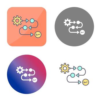 Process Vector Icon