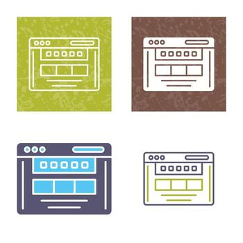 Browser Vector Icon