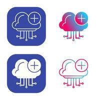 Cloud Computing Vector Icon