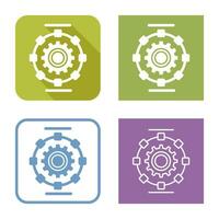 Automated Process Vector Icon