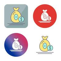 Money Bag Vector Icon