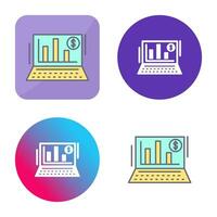 Bar Chart Vector Icon