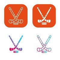 Ice Hockey Vector Icon