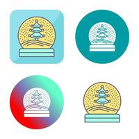 Snow Glob Vector Icon