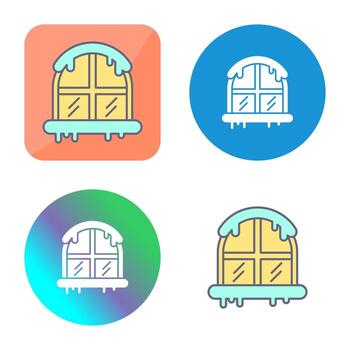icono de vector de ventana