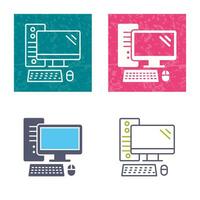 Computer Vector Icon
