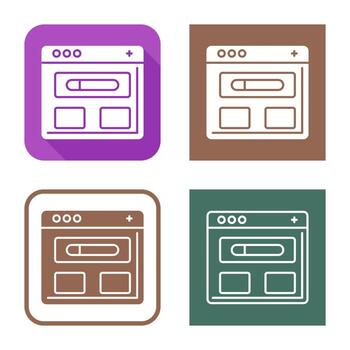 Browser Vector Icon