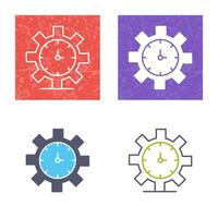 Time Management Vector Icon