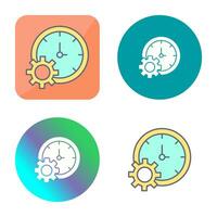 Time Setting Vector Icon