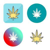 Weed Vector Icon
