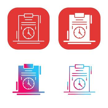 icono de vector de gestión de tiempo