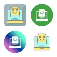 Online Shopping Vector Icon