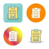 Report List Vector Icon