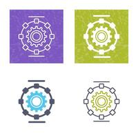 Automated Process Vector Icon