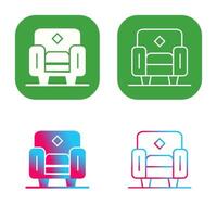 Armchair Vector Icon