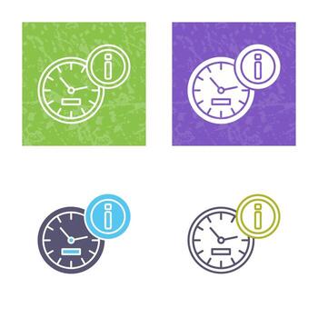 icono de vector de reloj