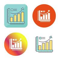 Growth Chart Vector Icon